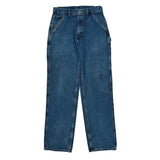 Carhartt Carpenter Pants - 30W 34L Blue Cotton