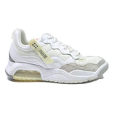 AIR JORDAN MA2 Mens Low Top Trainers White Grey Polyester UK 7.5 Sports Sneakers