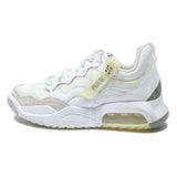 AIR JORDAN MA2 Mens Low Top Trainers White Grey Polyester UK 7.5 Sports Sneakers