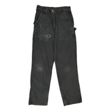 Carhartt Double Knee Carpenter Pants - 29W 32L Black Cotton