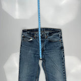 Levis 505 Jeans - 32W 30L Blue Cotton