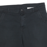DICKIES Mens Shorts Black Casual Cotton Blend L W36 Workwear Comfortable