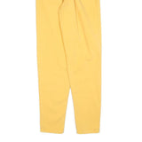 TRUSSARDI Womens Jeans Yellow Regular Straight Denim W26 L32 Stylish Comfort