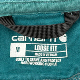 Carhartt Hoodie - Medium Green Cotton Blend