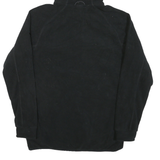 NIKE Mens Black Plain Pullover Hoodie Polyester Blend M Sports Casual Jumper