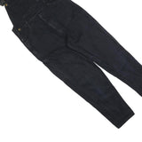 SJB Womens Black Cotton Blend Dungarees Slim Fit S W30 L27 Casual Wear