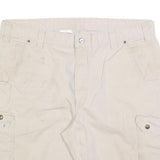 CARHARTT Mens Shorts Beige Casual Cargo XL W40 Heavy Duty Workwear