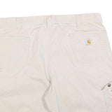 CARHARTT Mens Shorts Beige Casual Cargo XL W40 Heavy Duty Workwear
