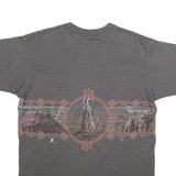 TENNESSEE RIVER Mens Grey Grand Canyon Graphic T-Shirt L Crew Neck Short Sleeve