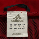 Adidas Track Jacket - Large Gray Polyester