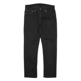 LEVI'S Mens Jeans Black Slim Skinny Denim Regular W32 L28 Zip Comfort Fit