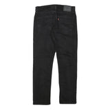 LEVI'S Mens Jeans Black Slim Skinny Denim Regular W32 L28 Zip Comfort Fit
