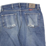 WRANGLER Mens Denim Blue Casual Shorts L W36 Classic Cotton Comfortable