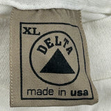 Silver Dollar Casino Delta Single Stitch T-Shirt - XL White Cotton