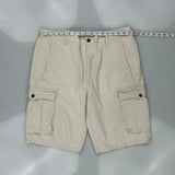 Levis Cargo Shorts - 34W 11L Beige Cotton