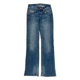 Unbranded Boot Cut Jeans - 25W UK 4 Blue Cotton Blend