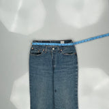501 Levis Jeans - 28W 32L Blue Denim