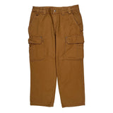 Unbranded Cargo Trousers - 36W 29L Brown Cotton