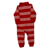 Age 9 Months Ralph Lauren Striped Overalls - 3XS Red Cotton