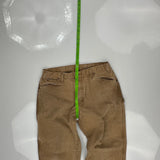 Dickies Carpenter Pants - 32W 31L Brown Cotton