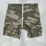 Wrangler Cargo Shorts - 38W 10L Camo Cotton