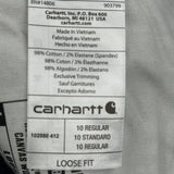 Carhartt Cargo Trousers - 32W UK 12 Navy Cotton