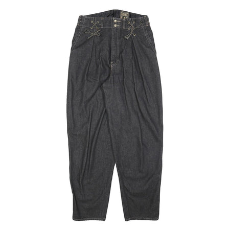 CLASSIC BLUES Womens Relaxed Fit Denim Jeans W26 L28 Floral Waistband Cotton