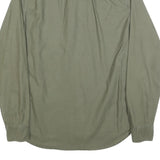 CALVIN KLEIN JEANS Mens Green Casual Shirt M Cotton Button Long Sleeve Chest