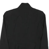 ZARA Womens Black Tailored Jacket M Polyester Blend Button Closure Plain