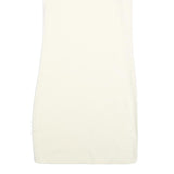 SANTA CRUZ Womens Cream Heart Logo Mini Dress Cotton Blend Strappy Sleeveless