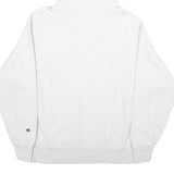 CHAMPION REVERSE WEAVE Mens Grey Elon University Hoodie XL Cotton Blend
