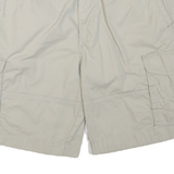 TOMMY HILFIGER Mens Shorts Beige Cargo 2XL W38 Cotton Blend Comfortable Casual