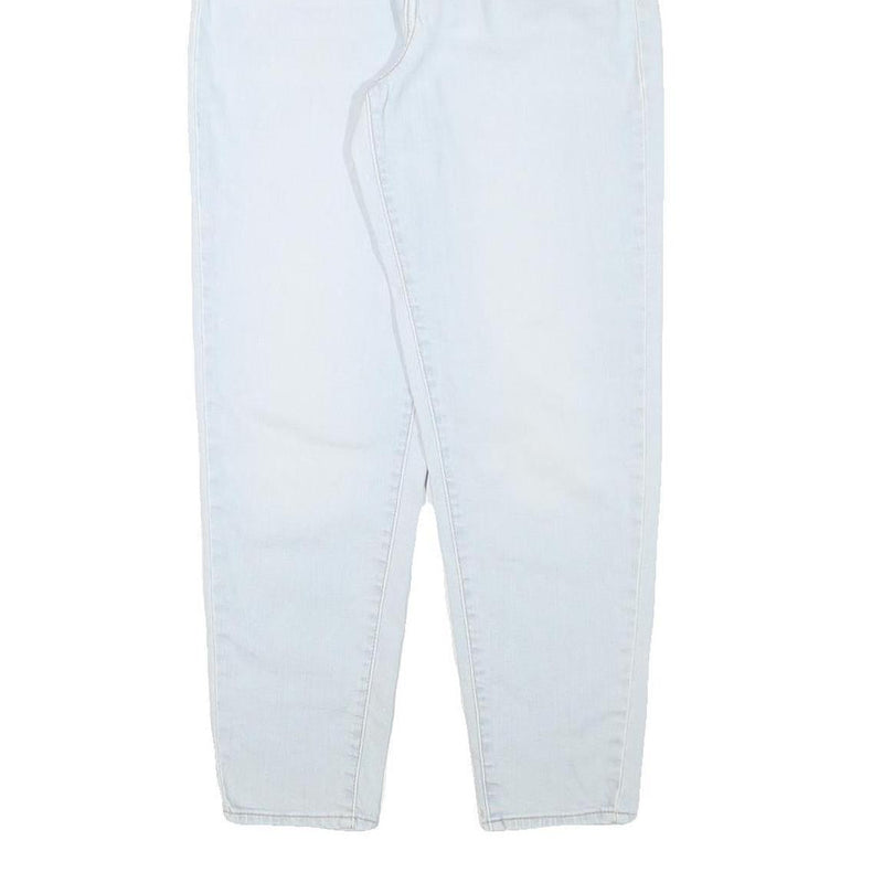 LEVI'S Womens Relaxed Jeans Blue Denim Light W26 L27 Classic Cotton Blend Zip