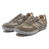 DOCKERS Mens Leather Casual Slip-On Brown Walking Shoes UK 8 Comfortable