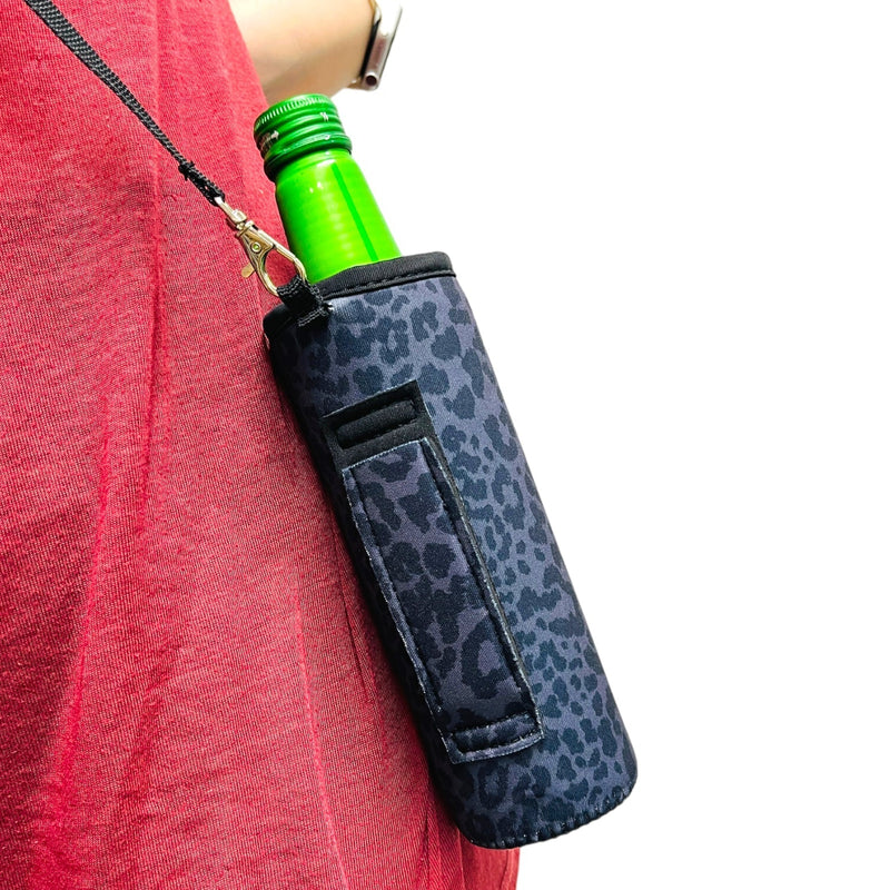 16oz Water Bottle Handler W/ Carrying Strap