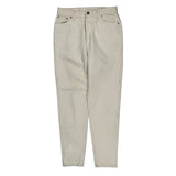 Levis Jeans - 31W 28L Cream Cotton