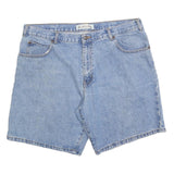 FADED GLORY Mens Shorts Blue Classic 2XL W40 Cotton Blend Relaxed Fit