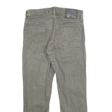 LEVI'S 511 Slim Mens Jeans Beige Slim Straight Denim W30 L26 Cotton Blend Toggle