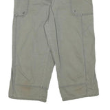 COTTON GINNY Womens Grey Casual Shorts L W31 Pocket Detail Cotton Blend