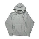 Reverse Weave Champion Hoodie - Large Grey Cotton