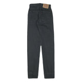 LEVI'S Womens Jeans Black Slim Skinny Denim Medium W23 L31 Stretch Cotton