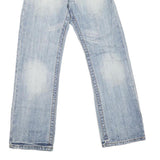 TAKE TWO UPGRADE Womens Jeans Blue Regular Straight Denim Light W30 L32