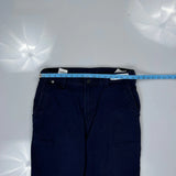 Carhartt Trousers - 34W 30L Navy Cotton