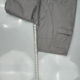 Wrangler Cargo Cargo Shorts - 38W 9L Grey Cotton
