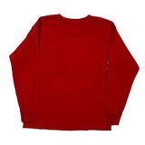 Age 10 Oakley Long Sleeve T-Shirt - Medium Red Cotton