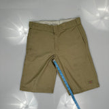 Dickies Shorts - 32W 12L Khaki Cotton