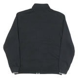 PUMA Mens Black Zip Up Cotton Blend Jacket XL Sports Casual Athleticwear