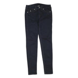 TRUE RELIGION Womens Jeans Blue Regular Skinny Denim Dark W28 L31 Zip Cotton
