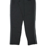 ADIDAS Mens Joggers Black & Grey Regular Slim M W26 L30 Sportswear Track Pants