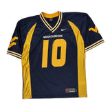 Mountaineers Nike Football Football Jersey - Large Navy Polyester